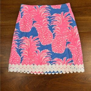 Lilly Pulitzer Izzy Mini Skirt in Little Flamenco